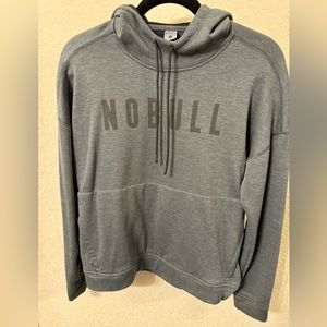 NOBULL WOMENS HOODIE- Charcoal/ size: small